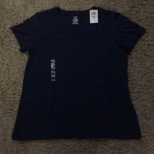Navy Lady Foot Locker V-Neck Tee!